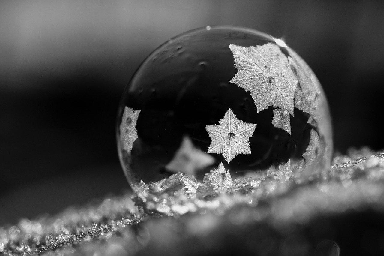 snowflakes, frozen bubble, ice crystals-8223860.jpg